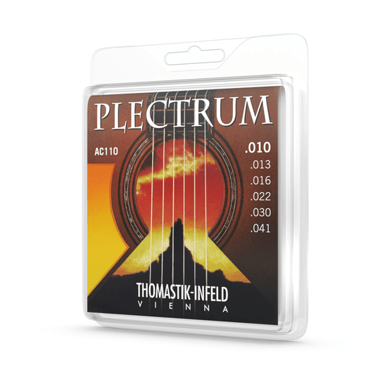 Thomastik AC110 Plectrum Bronze Acoustic Guitar Strings 10-41 Thomastik Acoustic Guitar Strings