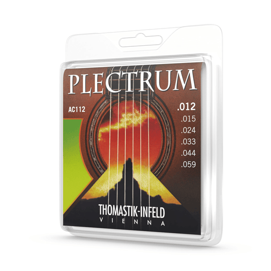 Thomastik AC112 Plectrum Bronze Acoustic Guitar Strings 12/59 Thomastik Acoustic Guitar Strings