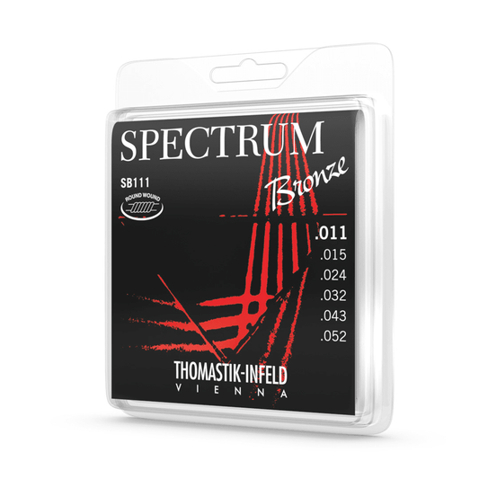 Thomastik SB111 Spectrum Bronze 11-52 String Set Thomastik Acoustic Guitar Strings
