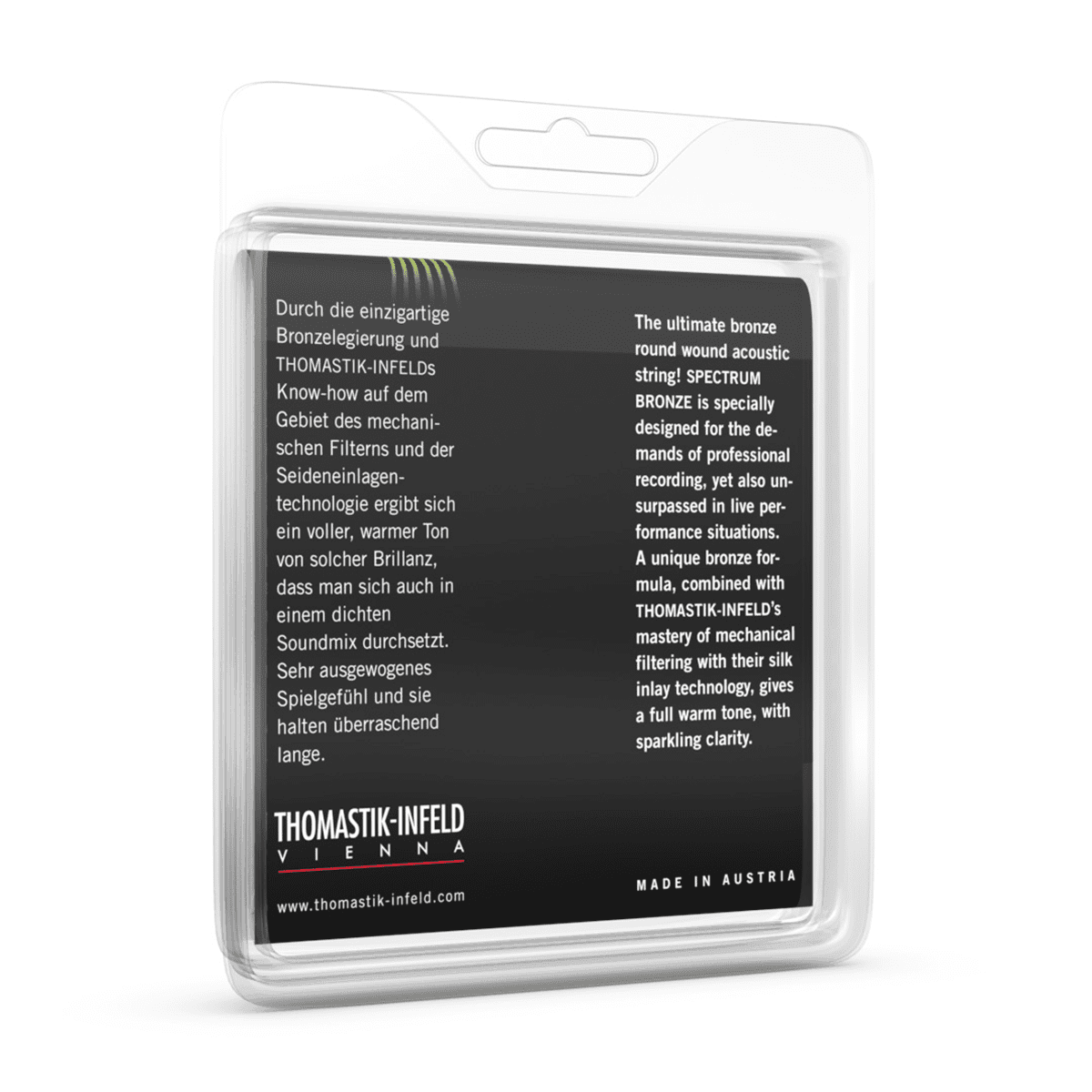 Thomastik SB113 Spectrum Bronze 13-57 String Set Thomastik Acoustic Guitar Strings
