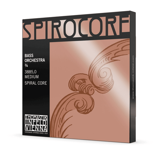 Thomastik 3885 Spirocore Bass Orchestra String Set 3/4 Thomastik Orchestral Accessories