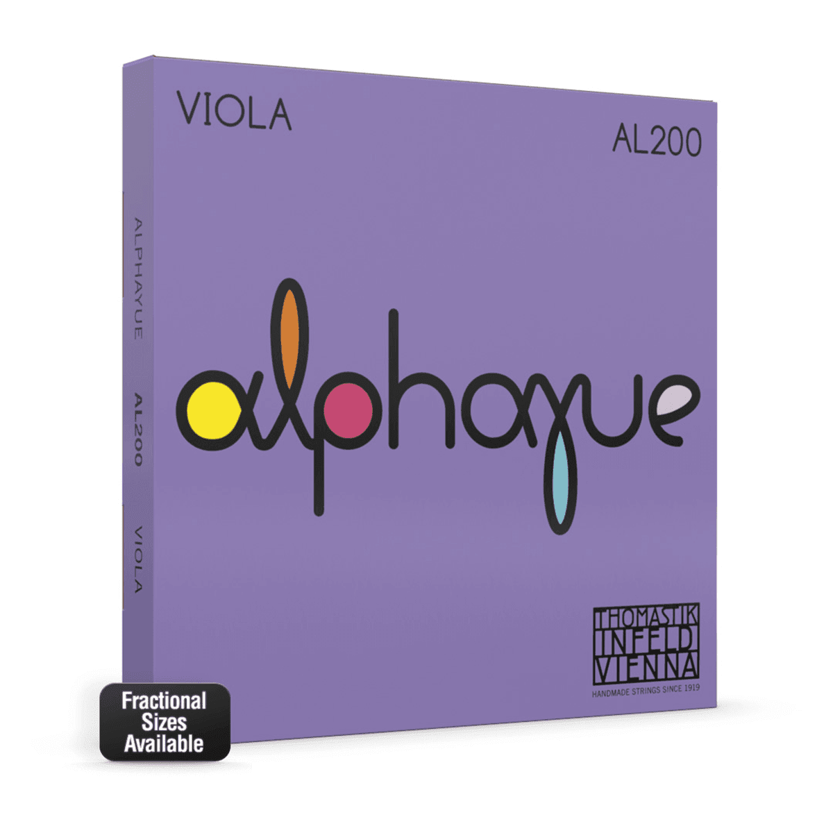 Thomastik AL200.1/8 Alphayue Viola 1/8 Size String Set Thomastik