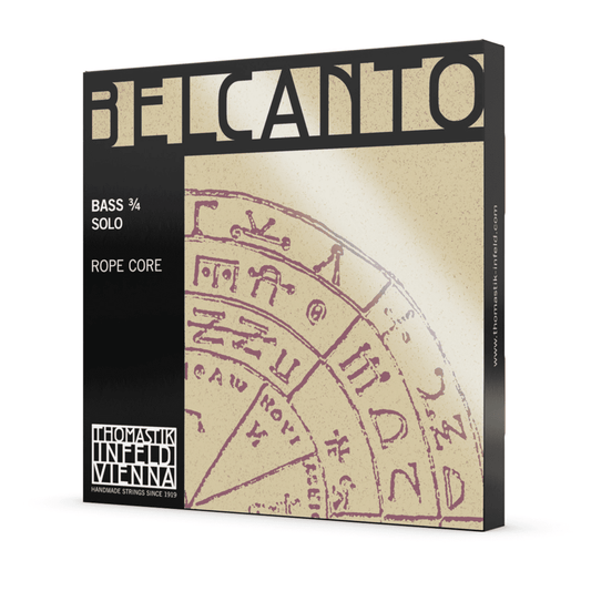 Thomastik BC600S Belcanto Solo Double Bass 3/4 Solo String Set Thomastik Orchestral Accessories