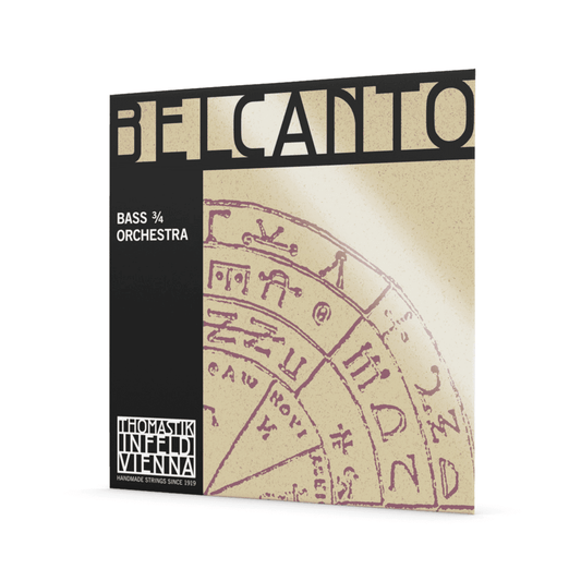 Thomastik BC65 Belcanto Bass Orchestra 3/4 H2 B String Thomastik Orchestral Accessories