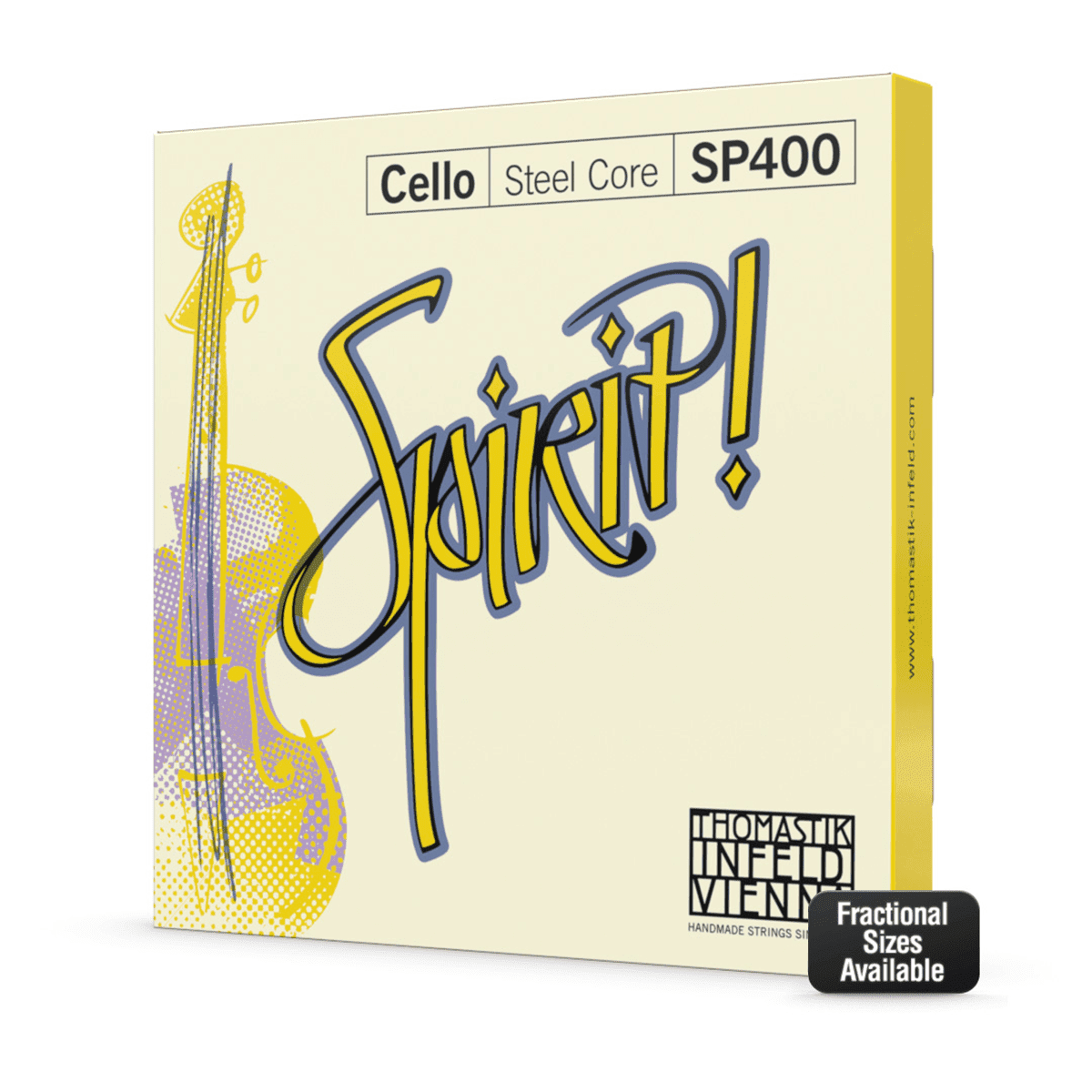 Thomastik SP400.3/4 Spirit Cello 3/4 String Set