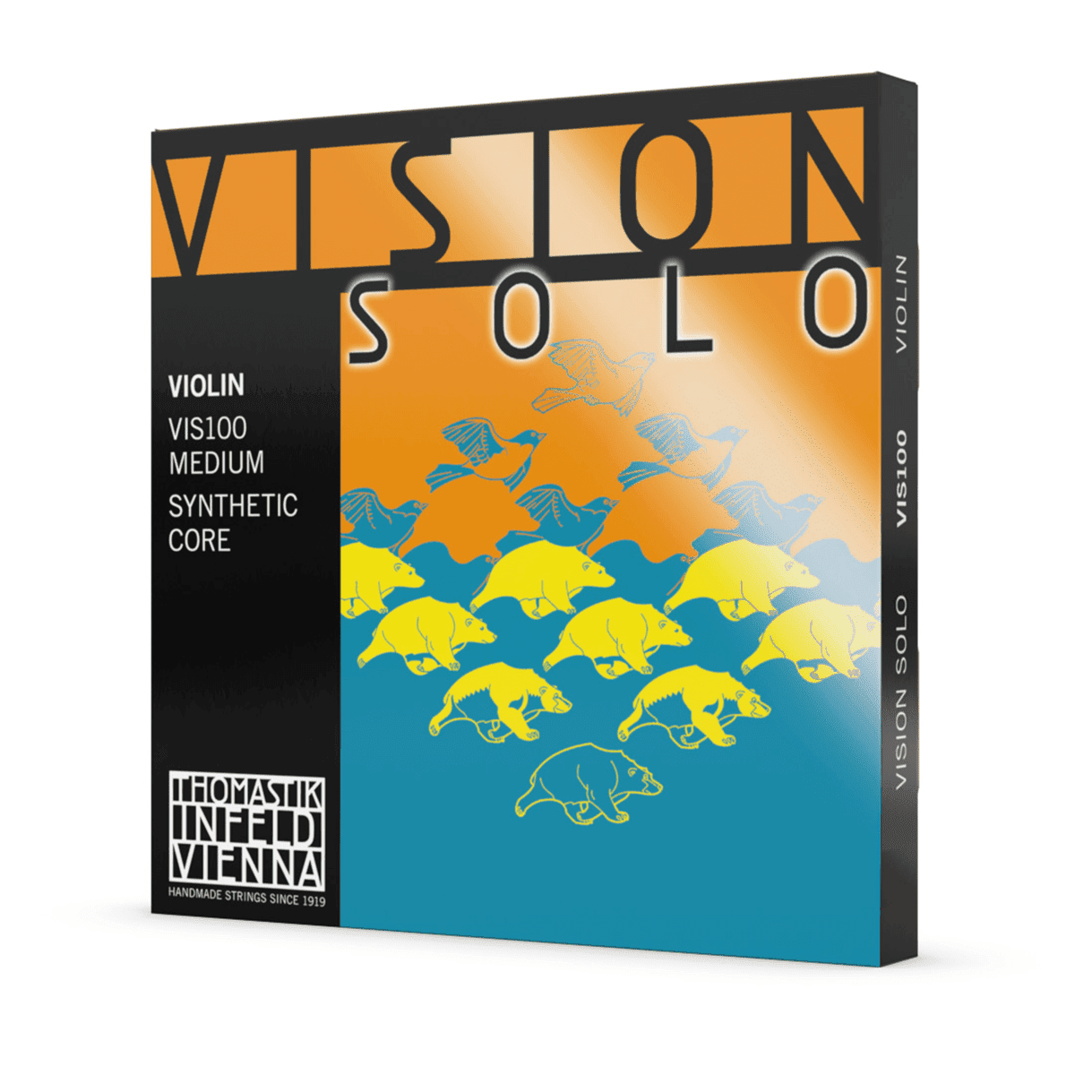 Thomastik VIS100 Vision Solo Violin 4/4 String Set Thomastik