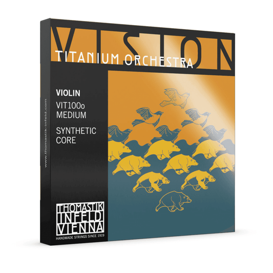 Thomastik VIT100O Vision Titanium Violin Orchestra 4/4 Set Thomastik