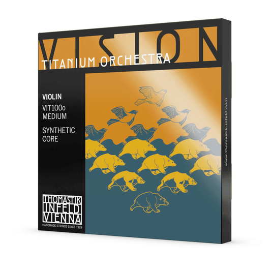 Thomastik VIT100O Vision Titanium Violin Orchestra 4/4 Set Thomastik