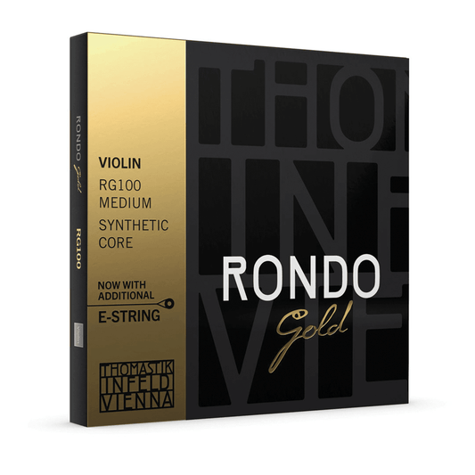 Thomastik RG100 Rondo Gold Violin String Set Thomastik New Products