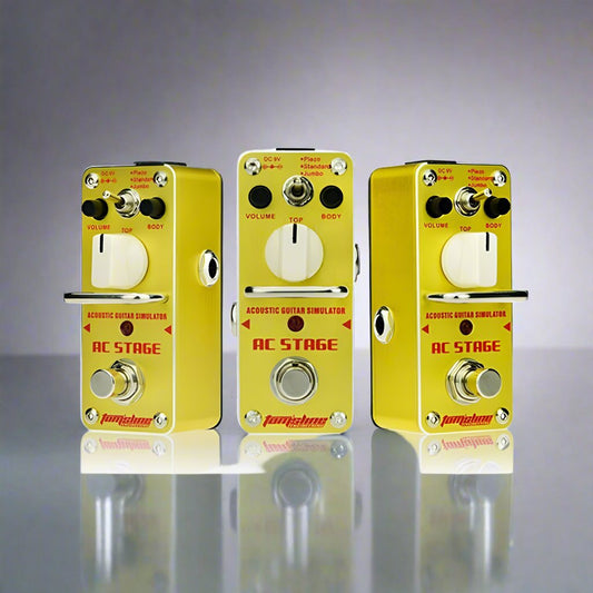 Toms Line AAS-3 AC Stage Acoustic Guitar Mini Pedal Tom's Line Effects Pedals