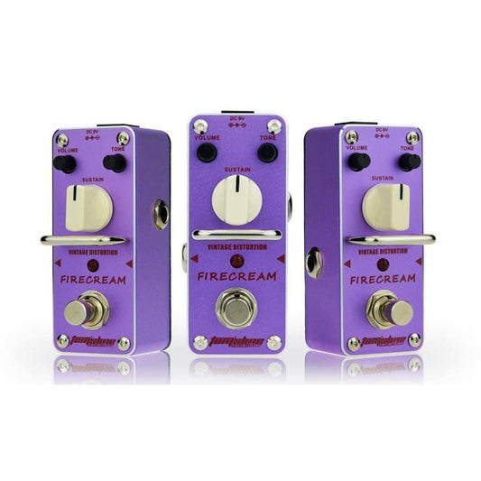 Toms Line AFM-3 Fire Cream Mini Pedal Tom's Line Effects Pedals