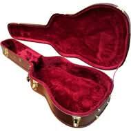 Torque Wooden Archtop Classical Guitar Case in Brown Finish Torque Hard Cases