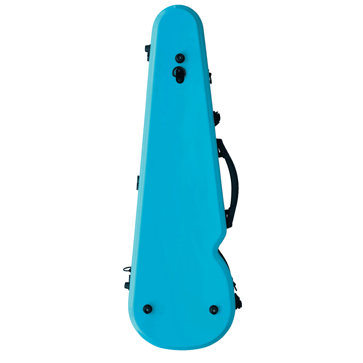 Vivo V203-34AQB Polycarbonate Shaped Case to suit 3/4 Violin / 13" Viola - Aqua Blue Vivo Violins Cases & Bags