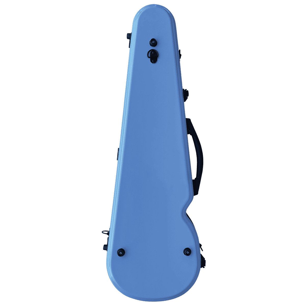 Vivo V203-44BL2 Polycarbonate Shaped Case to suit 4/4 Violin / 14" Viola - Baby Blue Vivo Violins Cases & Bags