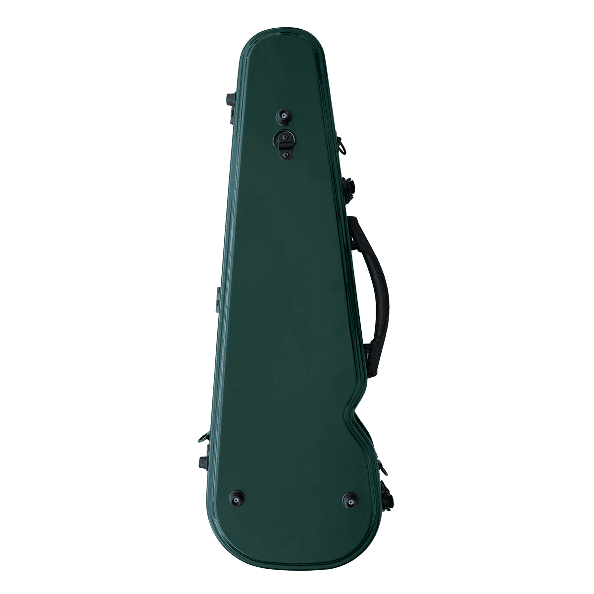 Vivo V203-44GR2 Polycarbonate Shaped Case to suit 4/4 Violin / 14" Viola - Dark Green Vivo Violins Cases & Bags