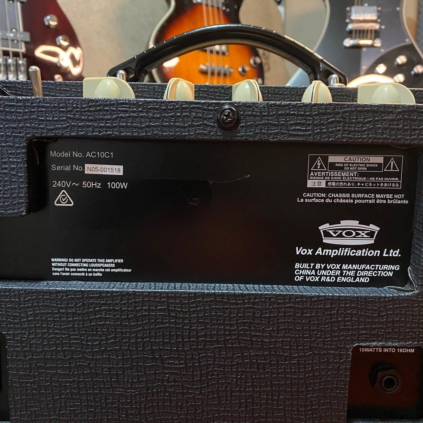 Electric Amps VOX GIG Guitars