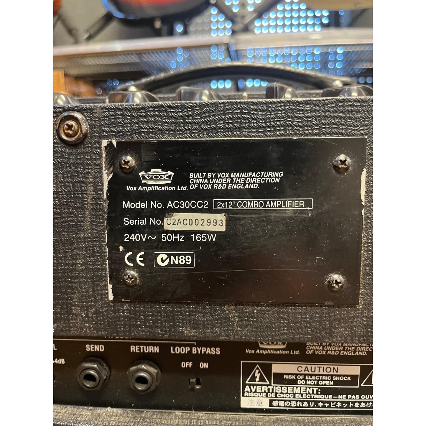 Electric Amps VOX GIG Guitars