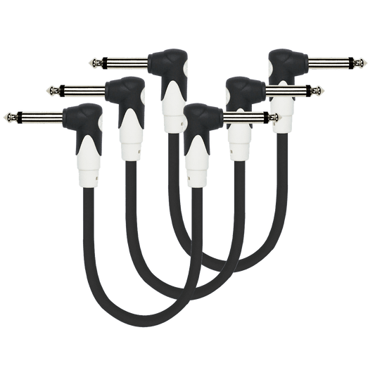Kirlin KLG3203-3 Patch Cable 3 Inch Moulded Plugs 3-Pack