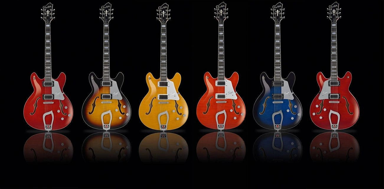 Hagstrom Semi Hollow Guitars