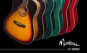 Martinez '41 Series' Acoustic Guitars