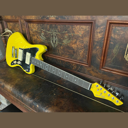 Northstar Pro Commander Electric Guitar Graffiti Yellow Gloss