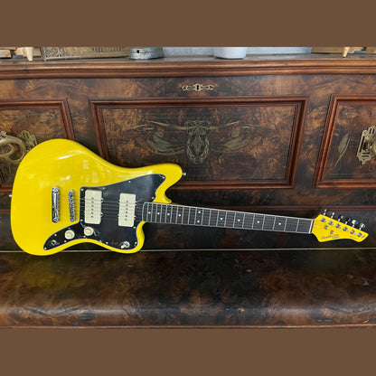 Northstar Pro Commander Electric Guitar Graffiti Yellow Gloss