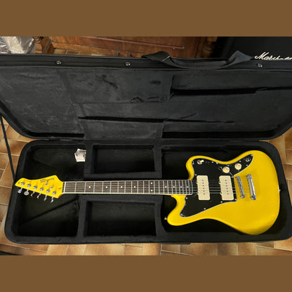 Northstar Pro Commander Electric Guitar Graffiti Yellow Gloss