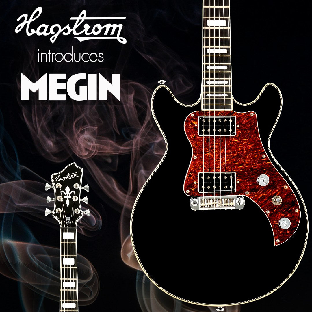 Hagstrom Megin Black Gloss