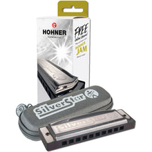 Hohner Enthusiast Series Silverstar Harmonica in the Key of C Harmonica