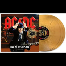 Live At River Plate 50th Anniversary Gold Color Vinyl 3 LP ACDC