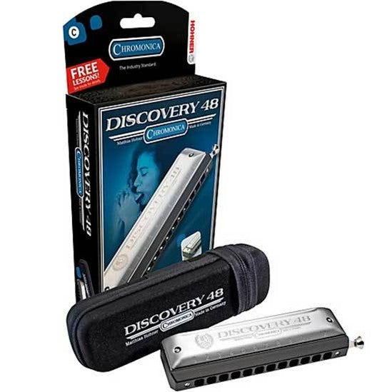 Hohner Discovery 48 Chromatic Harmonica in the Key of C Harmonica