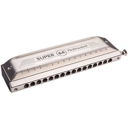 Hohner Super 64 Professional Chromatic Harmonica in the Key of C Hohner Chromatic Harmonica, Harmonica, Hohner Harmonica, Key of C, Made in Germany 1