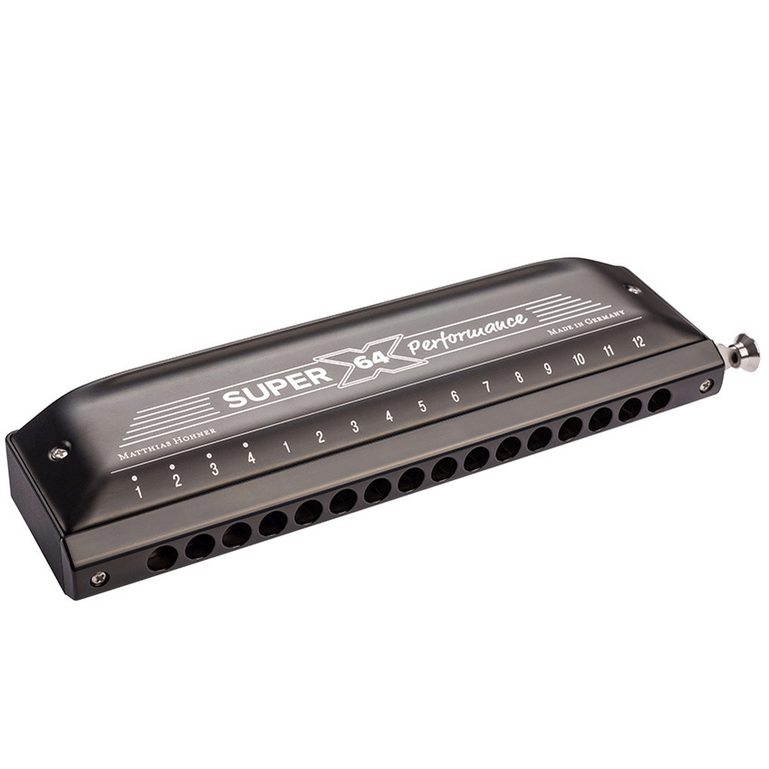 Hohner Super 64X Professional Chromatic Harmonica in the Key of C Hohner Chromatic Harmonica, Key of C 1