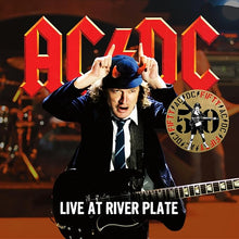 Live At River Plate 50th Anniversary Gold Color Vinyl 3 LP ACDC