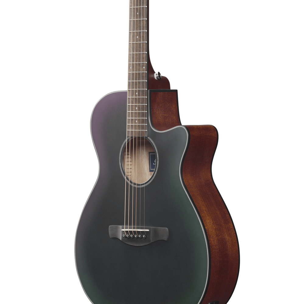 Ibanez AEG50 BAM Acoustic-Electric Guitar – Black Aurora Burst Matte Acoustic Guitars