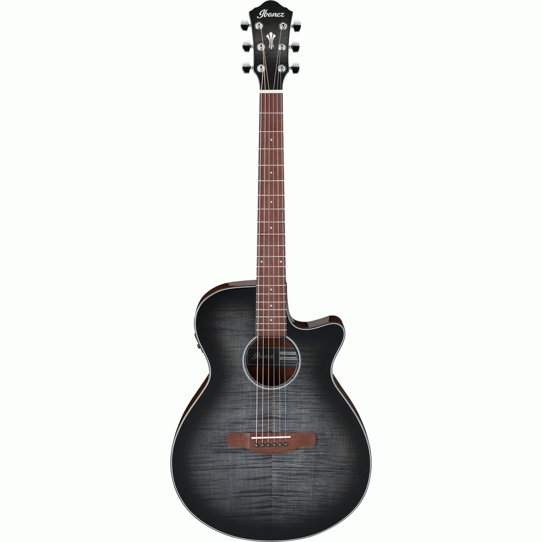 Ibanez AEG70 TCH Acoustic-Electric Guitar – Transparent Charcoal Burst Acoustic Guitars