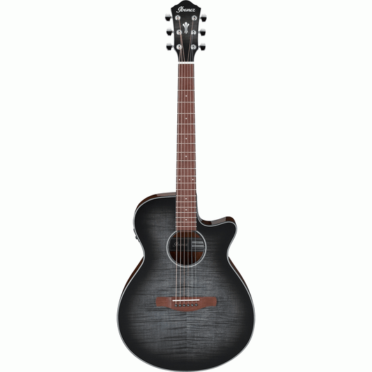 Ibanez AEG70 TCH Acoustic-Electric Guitar – Transparent Charcoal Burst Acoustic Guitars