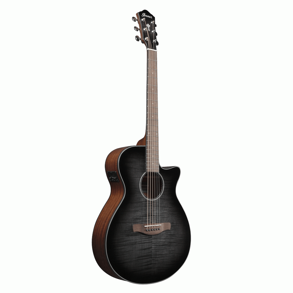Ibanez AEG70 TCH Acoustic-Electric Guitar – Transparent Charcoal Burst Acoustic Guitars