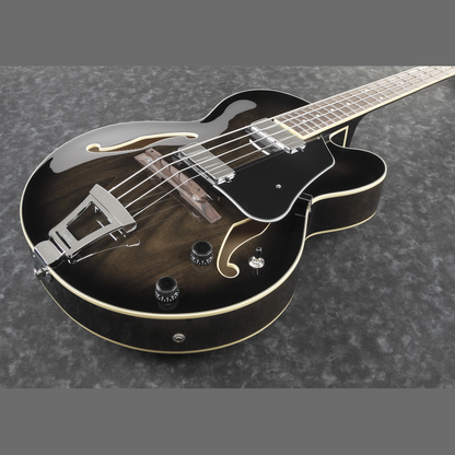 Ibanez AFB200 TKS Electric Bass Guitar – Transparent Black Sunburst