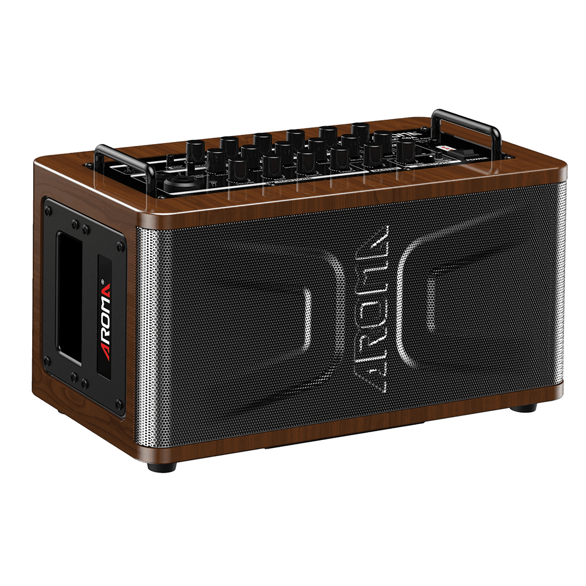 Aroma AG-60A 60W Acoustic Guitar Rechargable Amplifier
