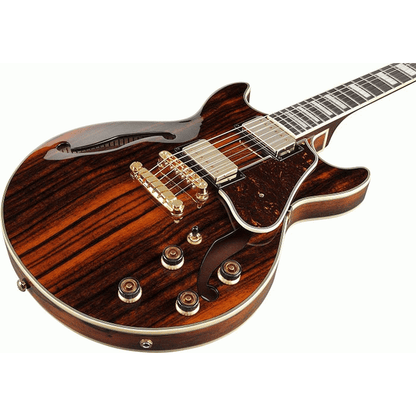 Ibanez AM93ME NT Artcore Expressionist Semi-Hollow Electric Guitar – Natural Semi-Hollow Guitars