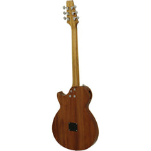 Aria APE-100 Series Thin Body AC/EL Guitar with Cutaway in Natural Gloss Finish Aria Acoustic Guitars