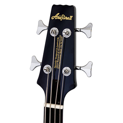 Aria Pro II Cliff Burton Signature SB-1000 Electric Bass Black