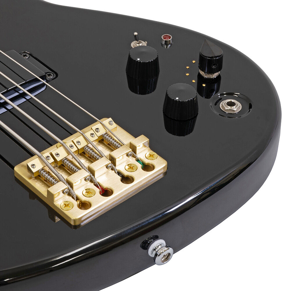 Aria Pro II Cliff Burton Signature SB-1000 Electric Bass Black