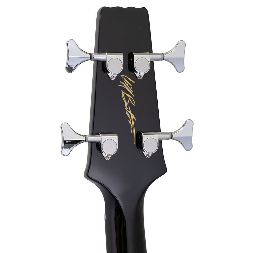 Aria Pro II Cliff Burton Signature SB-1000 Electric Bass Black