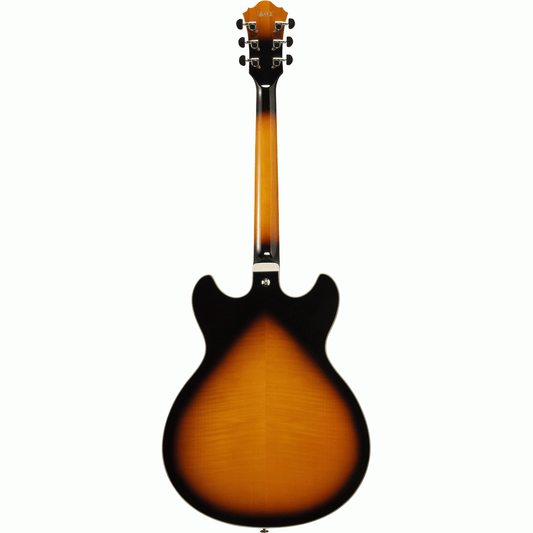 Ibanez AS113BS Artcore Semi-Hollow Electric Guitar – Brown Sunburst Semi-Hollow Guitars