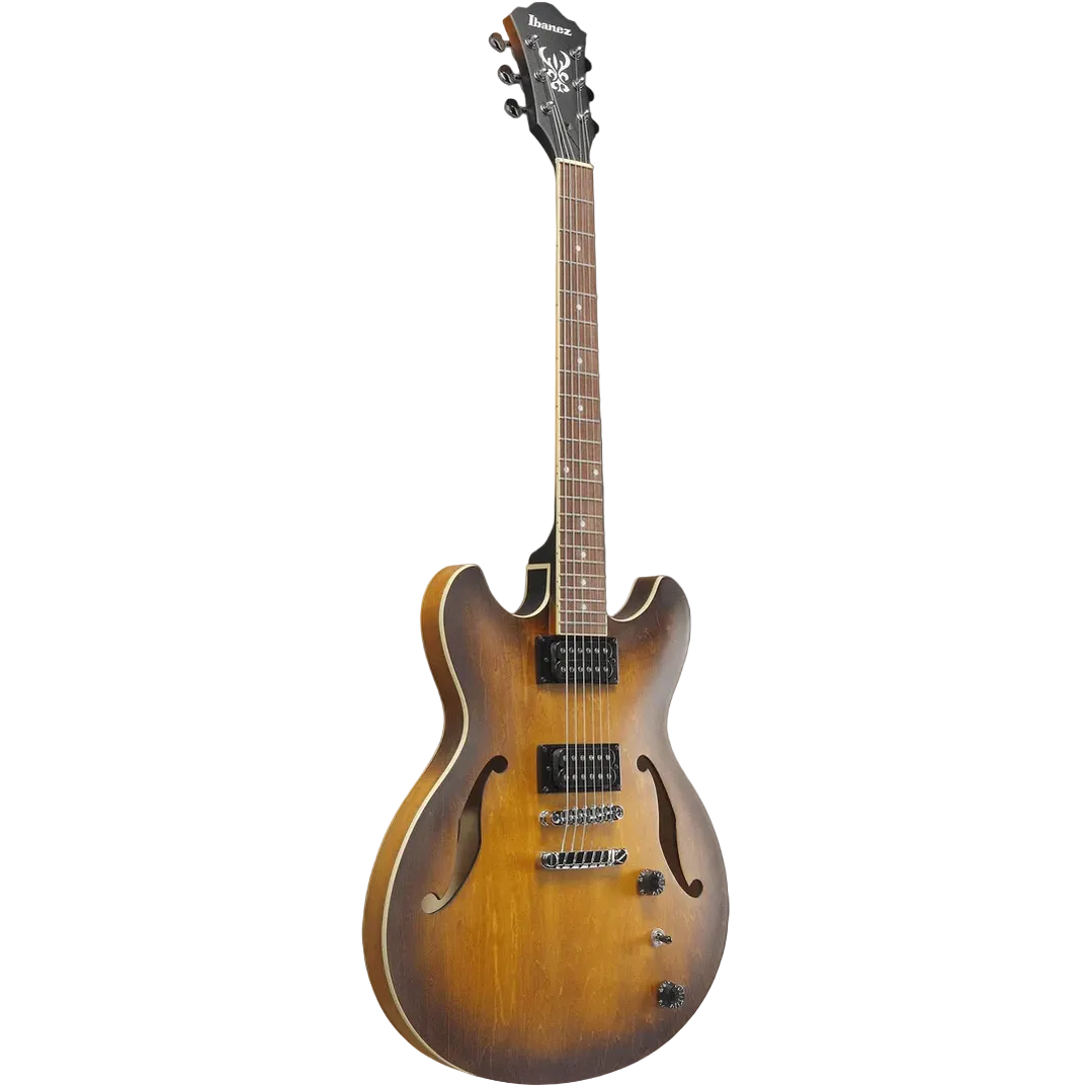 Ibanez AS53 TF Artcore Semi-Hollow Electric Guitar Tobacco Flat Electric Guitars