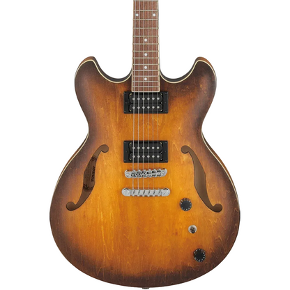 Ibanez AS53 TF Artcore Semi-Hollow Electric Guitar Tobacco Flat Electric Guitars