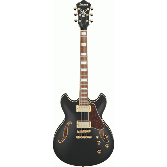 Ibanez AS73G BKF Artcore Semi-Hollow Electric Guitar – Black Flat Semi-Hollow Guitars