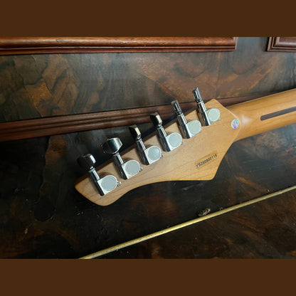 Northstar Pro Commander Electric Guitar Graffiti Yellow Gloss